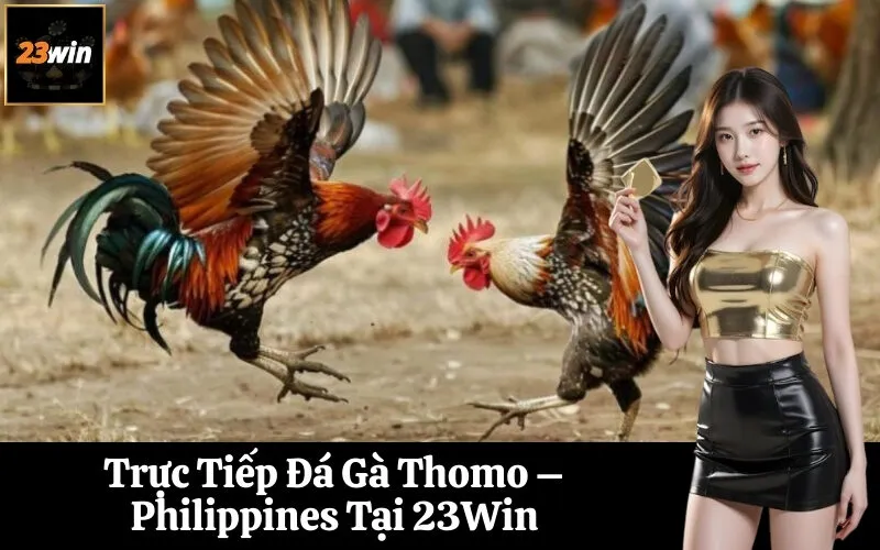 Trực Tiếp Đá Gà Thomo – Philippines Tại 23Win