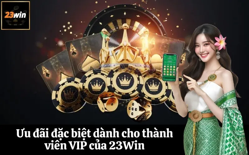 Ưu đãi đặc biệt dành cho thành viên VIP của 23Win